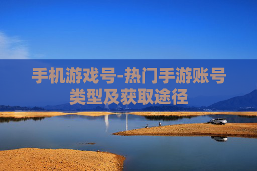 手机游戏号-热门手游账号类型及获取途径